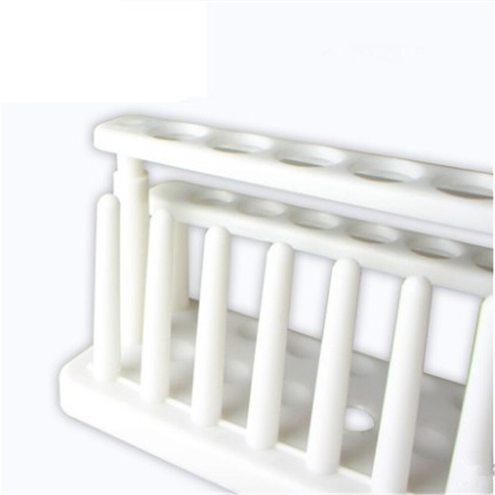 Plastic test tube rack 15 tubes with 9 poles (dia. 15, 20mm), Lab Supplies