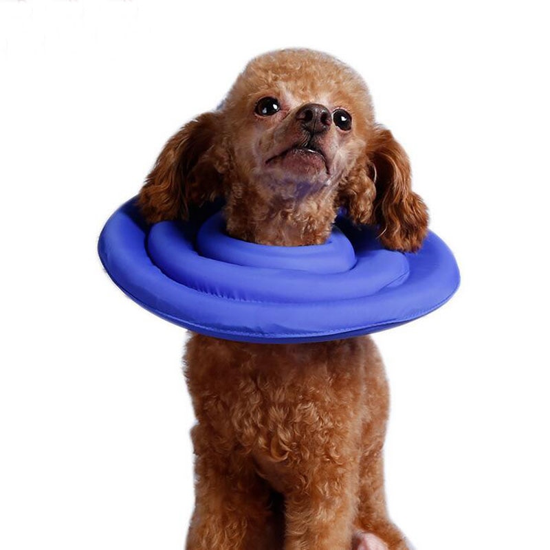 Inflatable dog protective collar for neck soft dog puppy Elizabeth Circle dog protection Pet Wound Healing collar healthy supply