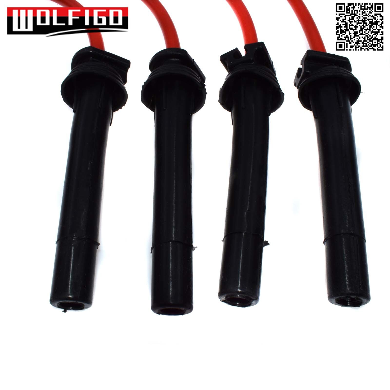 Nuovo 10MM per mini bottaio R50 R53 R52 02-08 impostato di cavi per candele di accensione 12127513032,12127513033, 12127513034, 12127513035