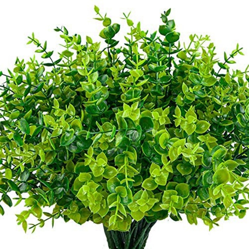 24 Pack Kunstmatige Greenery Outdoor Planten Plast... – Grandado