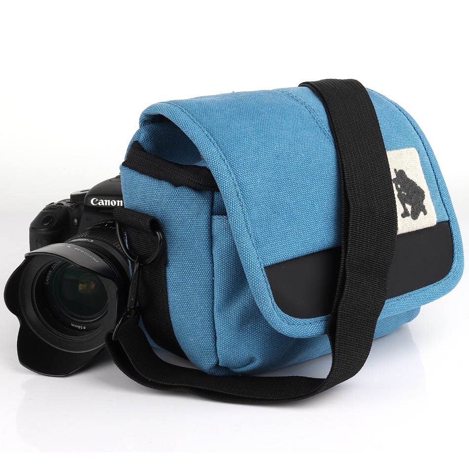 Funda para cámara para Panasonic Lumix DMC GX85 GX80 LX10 LX7 LX100 GH5 GH4 LX15 G9 GX1 GX5 GX7 II FZ200 FZ2500 FZ2000 FZ1000 FZ300: Blue