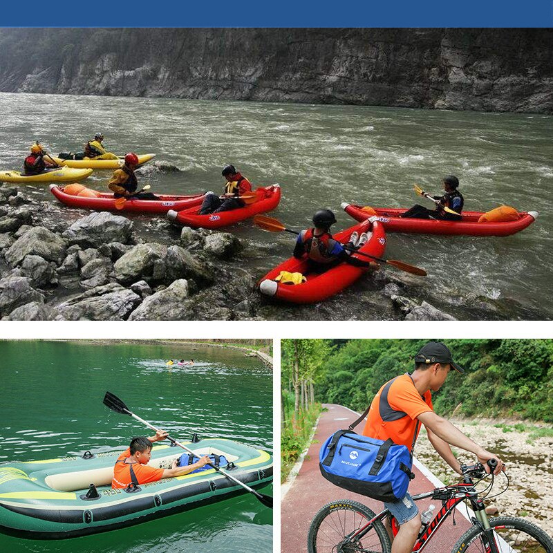 30L 60L 90L Large capacity Upstream Waterproof bag Outdoor Swim Camping Water River Navigator Sailing Fishing Dry Storage Roof