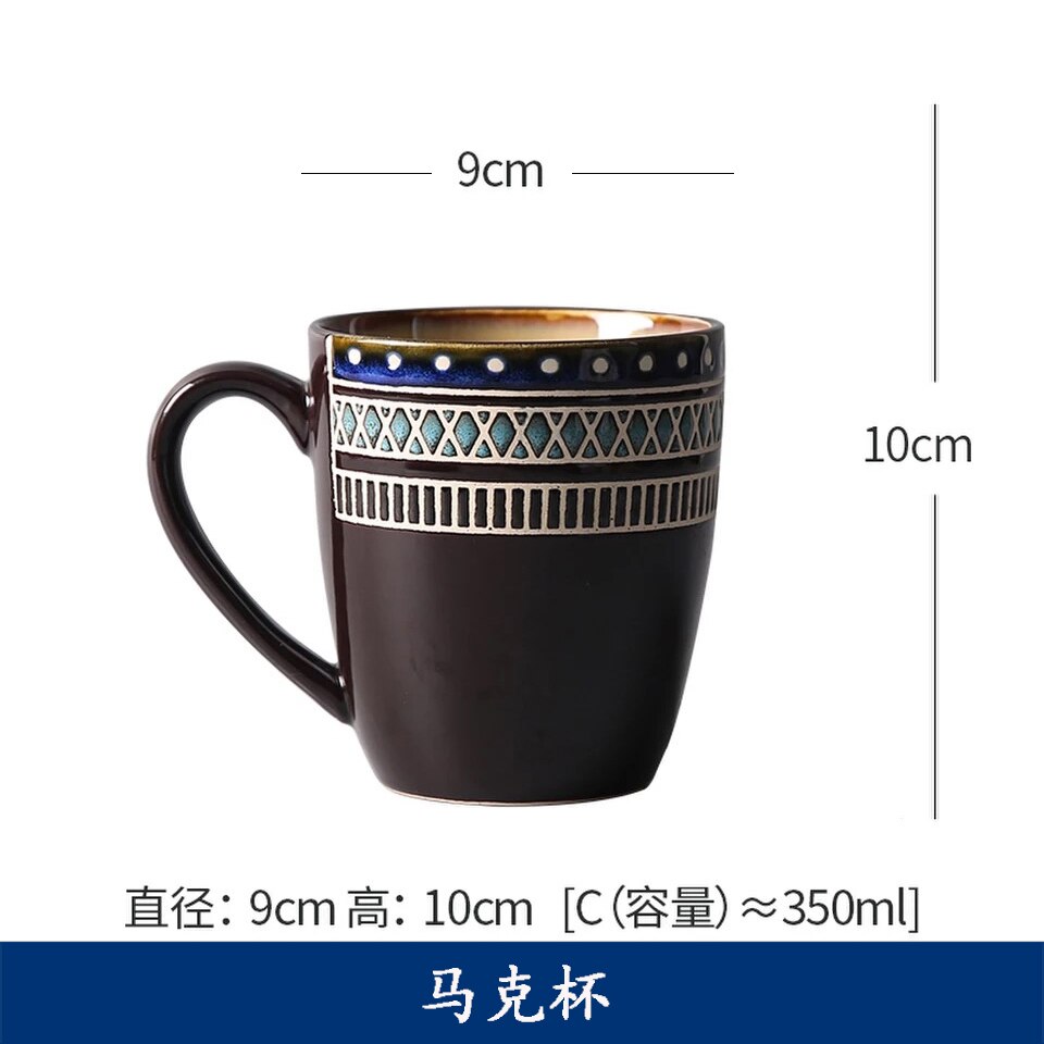 Nordic Style Ceramic Tableware Pasta Plate Mediterranean Plate Steak Plate Ceramics: Red