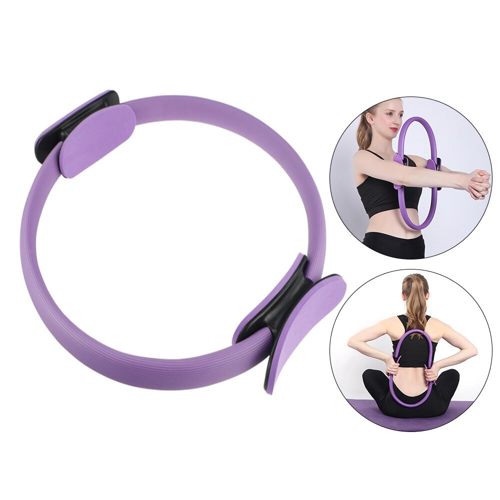 Yoga Pilates Ring - Heavy Duty PP+NBR Material - Body Building Fitness Circle - 3 Colors