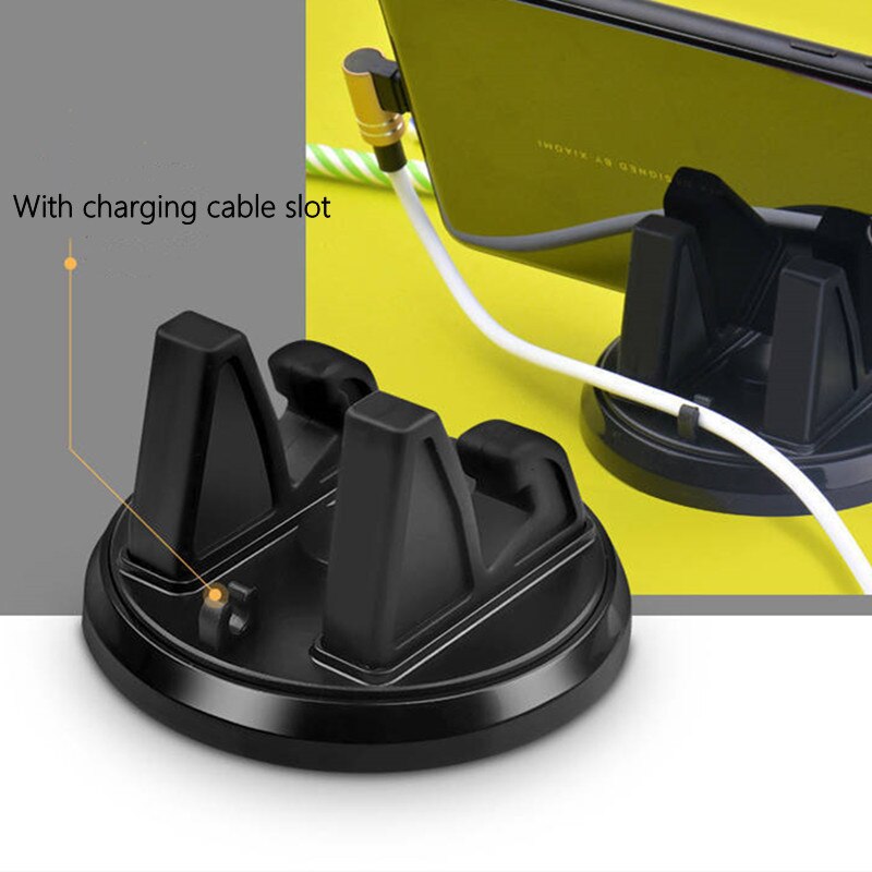 Auto Telefoon Houder Stands Draaibaar Ondersteuning Anti Slip Mobiele 360 Graden Mount Dashboard Gps Navigatie Universele Auto Accessoires