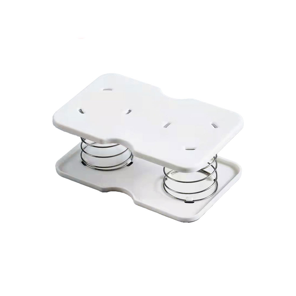 Tissue Box Tissue Dispenser Spring Automatic Lift Spring Loaded Tissue Box Office Home Kitchen Toilet Bracket Kitchen Organizer: Red