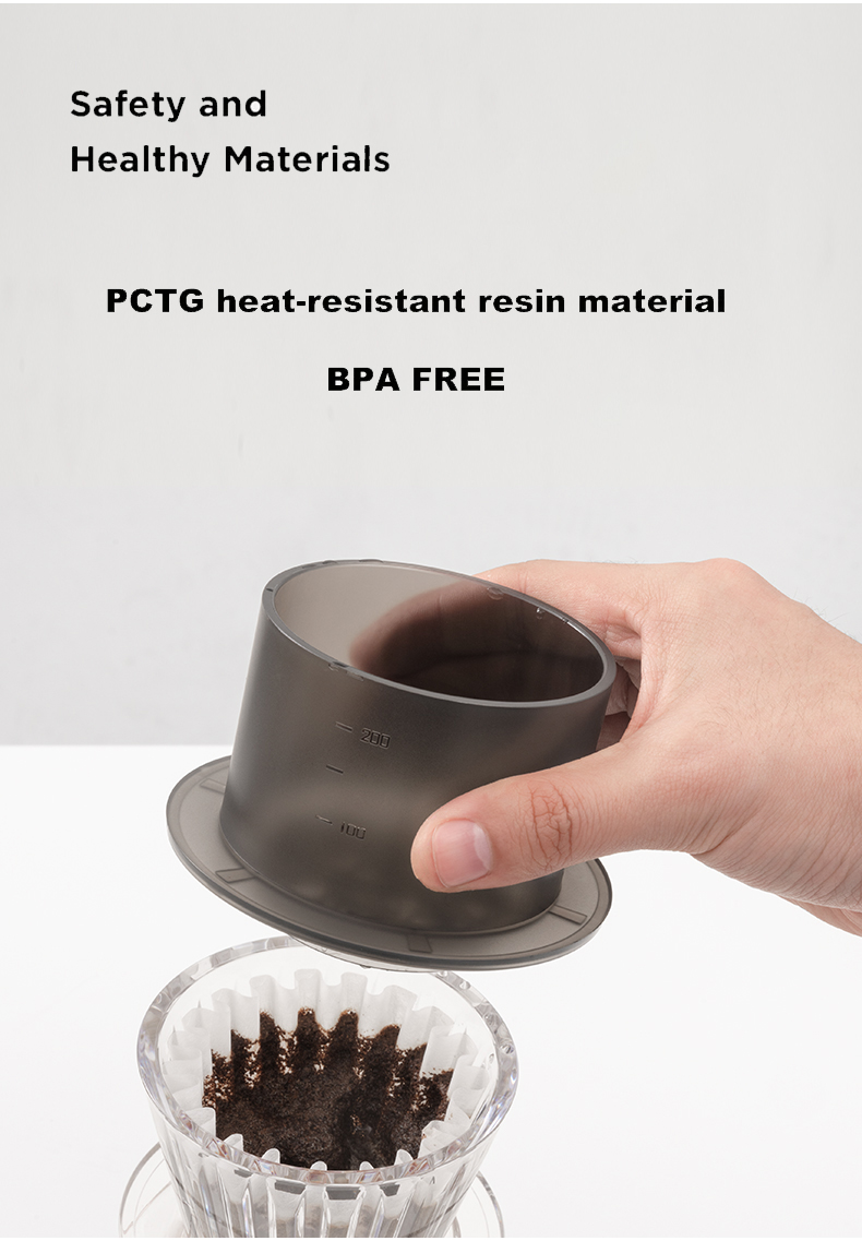 TIMEMORE SimpleDrip waterdruppelaar met deksel 13 gaten voor uniforme waterafvoer onderhouden een constante en stabiele stroming van water