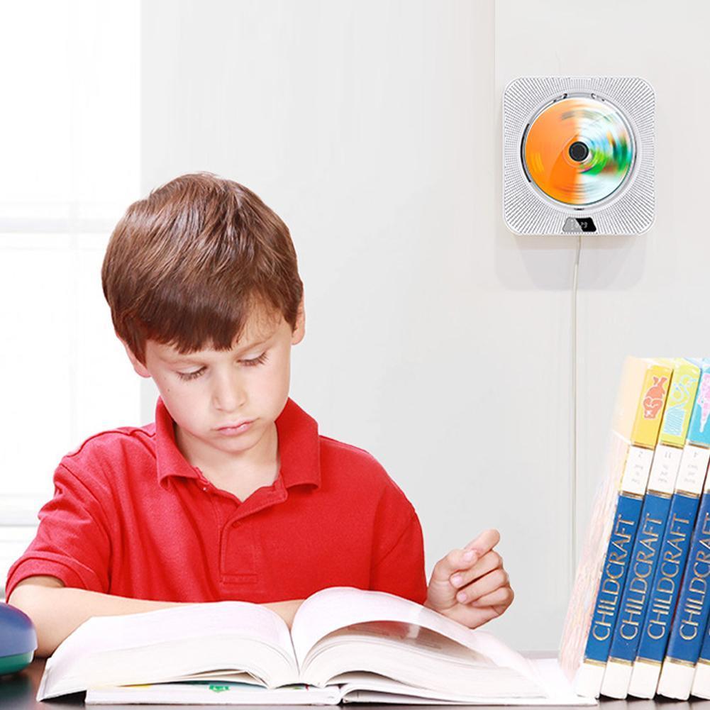 Wall Mounted bluetooth CD player with remote display format player English DVD CD VCD MP3 WMA supports function bluetooth l M7U6