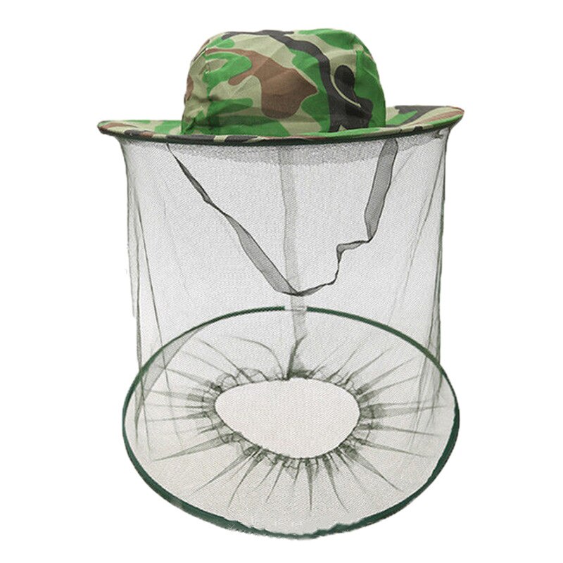 Biavl hat anti-myg bug insekt udendørs beskytter bi holde udstyr fiskeri solcreme net cap
