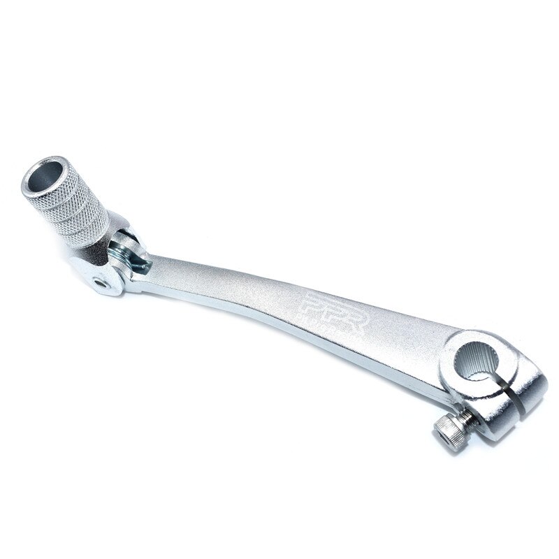 Palanca de cambio de marchas para motocicleta, accesorios de aleación de aluminio, 50cc, 110cc, 250cc, dirt pit monkey, atv, quad, piezas,: Silver-PPR