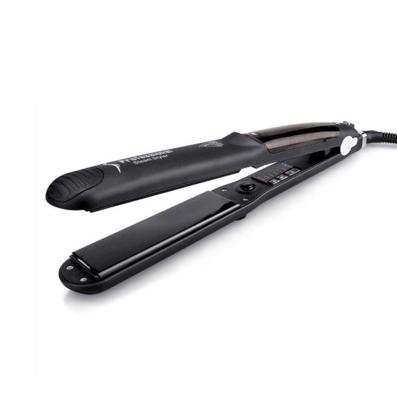 Steam Hair Straightener Flat Iron Ceramic Tourmaline Hair Straightening Iron Argan Oil Hair Iron Salon Styling Tool