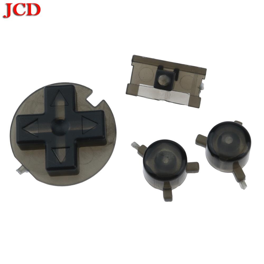 JCD Multi Transparent color option A B Buttons Keypads for Gameboy Pocket On Off Power Buttons for GBP D Pads Power Buttons