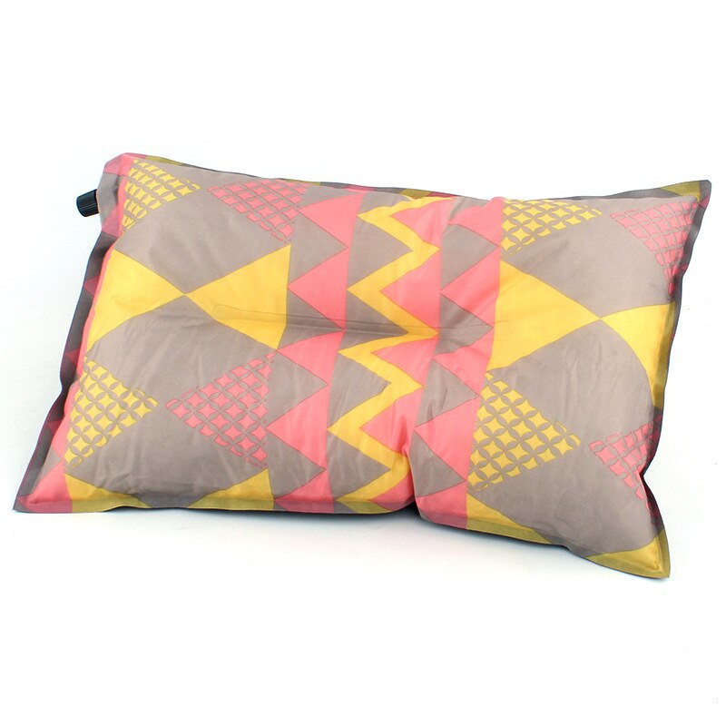 Outdoor automatic inflatable pillow leisure tent camping equipment lunch break sleeping car travel Hiking sleep Portable