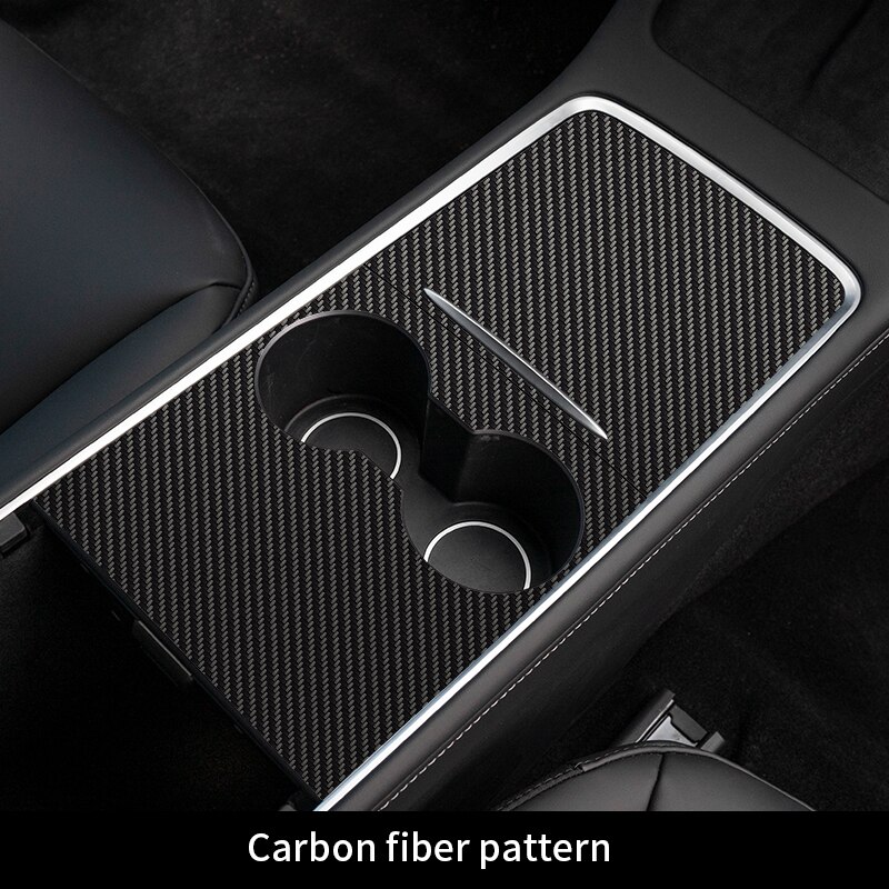 model 3/y Central control protective film For tesla model 3 2022/model y Central control protection sticker Car accessories: carbon fiber