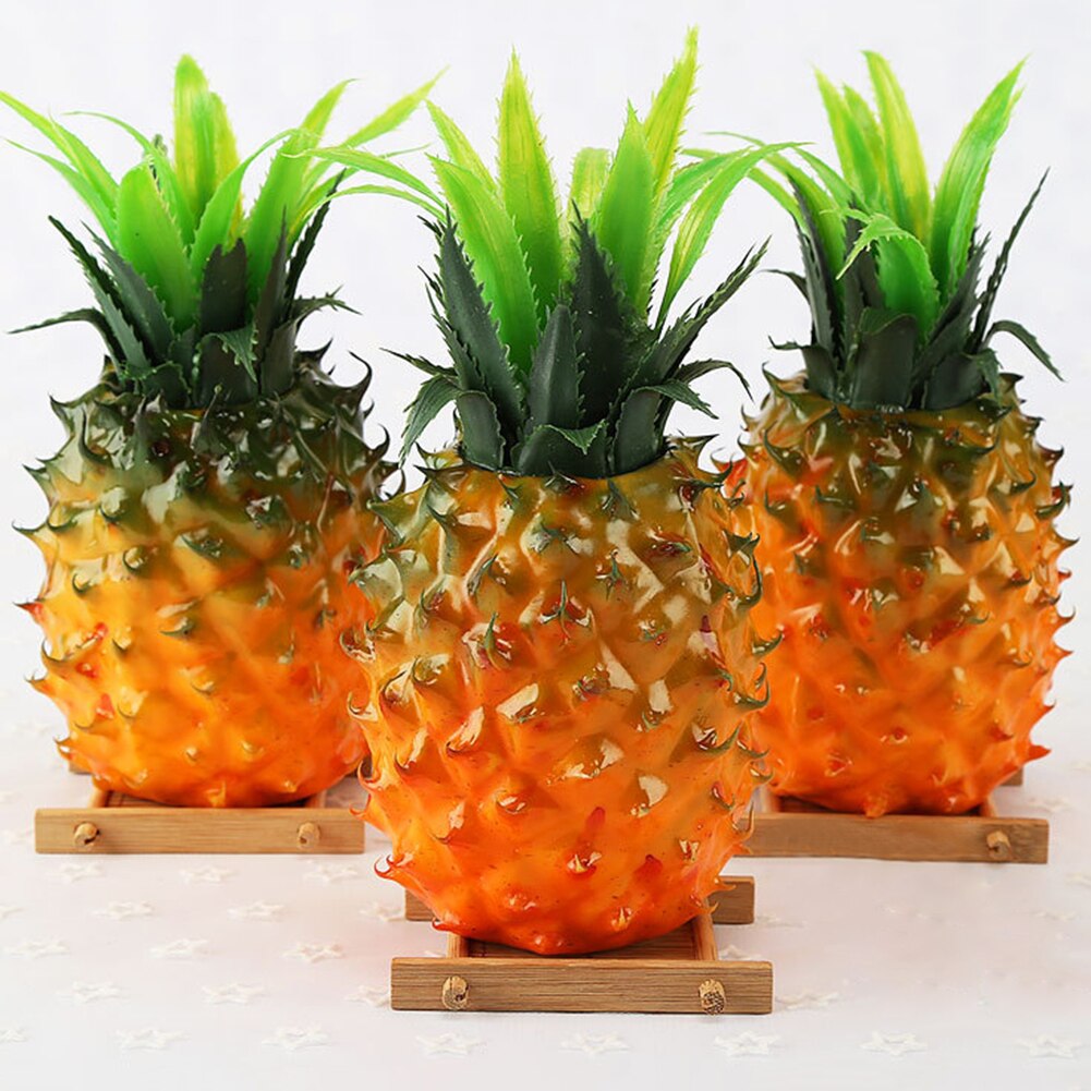 Kunstmatige Simulatie Ananas Nep Hoge Simulatie Vruchten voor Foto Props Decoratie Kunstmatige Decoraties Kunstmatige Vruchten