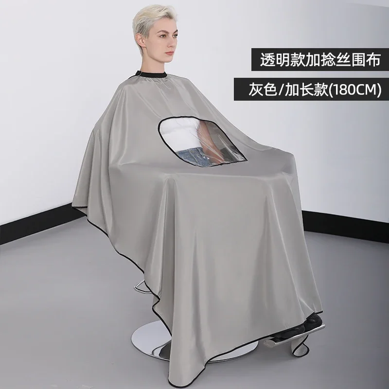 Plus Salon Professionele Kapsel Sjaal Snap Waterdicht Kapper Kappers Schort Kapper Haar Knippen Kleurstof Haar Styling Capes: MULTI