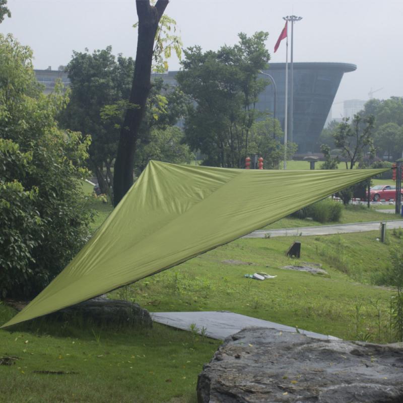 Refugio de vela impermeable Anti-UV, sombrilla triangular de protección portátil para jardín, piscina, Camping, tela de sombra resistente al desgaste: 01