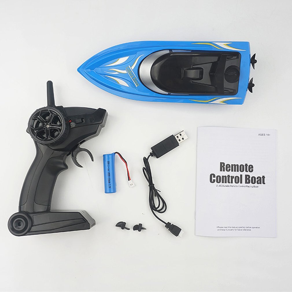 Remote Control Boat Long-lasting Endurance High-speed Rowing Summer Water Boat For Boy Model Airplane