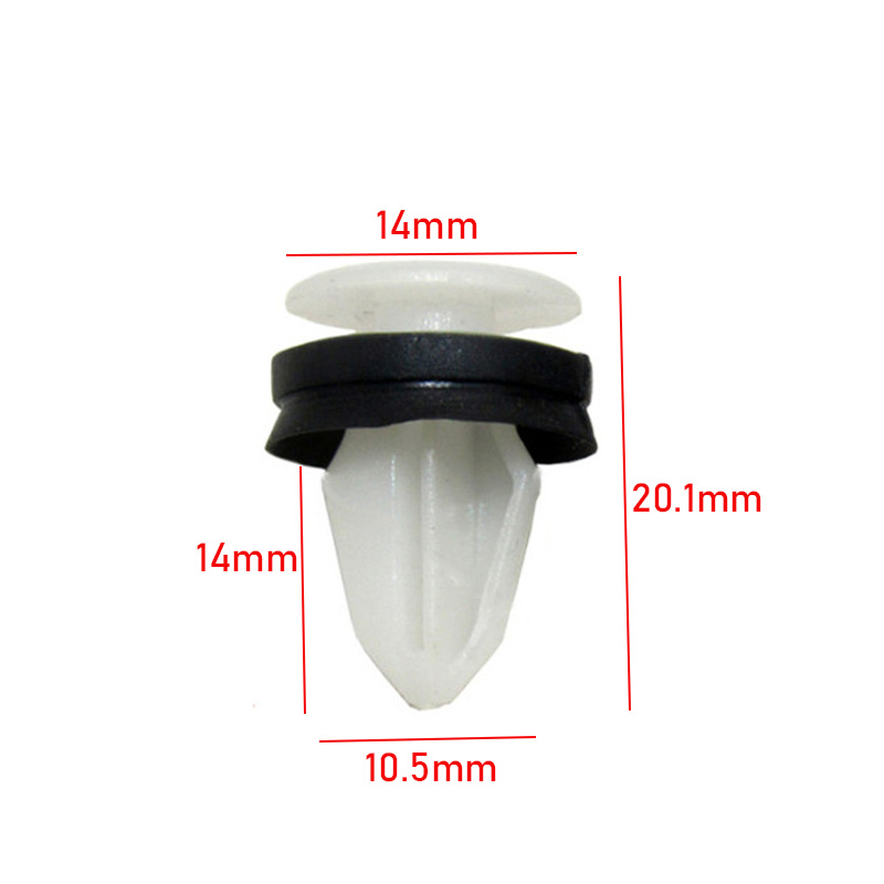 20 stk bil bakluke bagasjeromsdør innvendig panel lyse spenne klips plastfester for land rover freelander 2 for ford mondeo