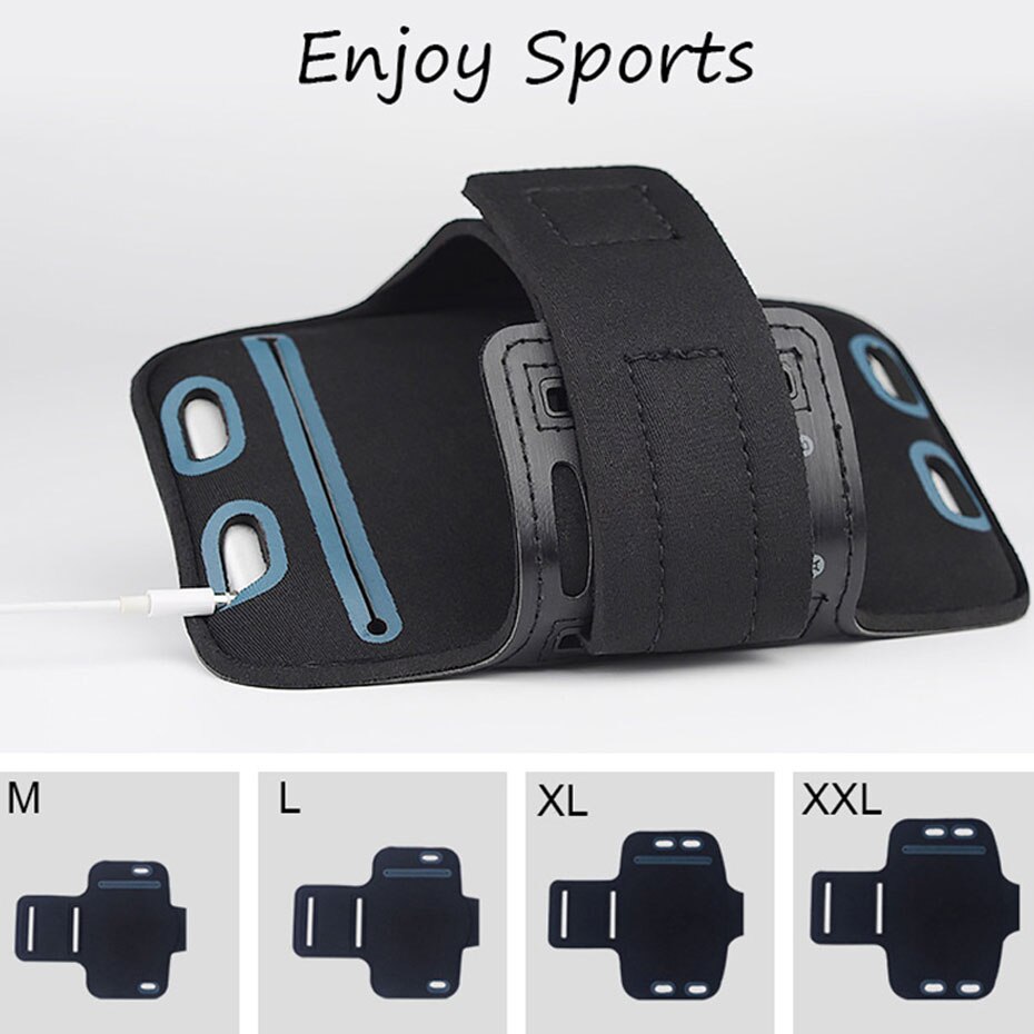 Arm band Holder For Samsung Galaxy S3 S4 S5 S6 S7 S8 S9 Edge Plus Note 4 5 8 9 Sport Running Armband Waterproof Bag Cover Cases