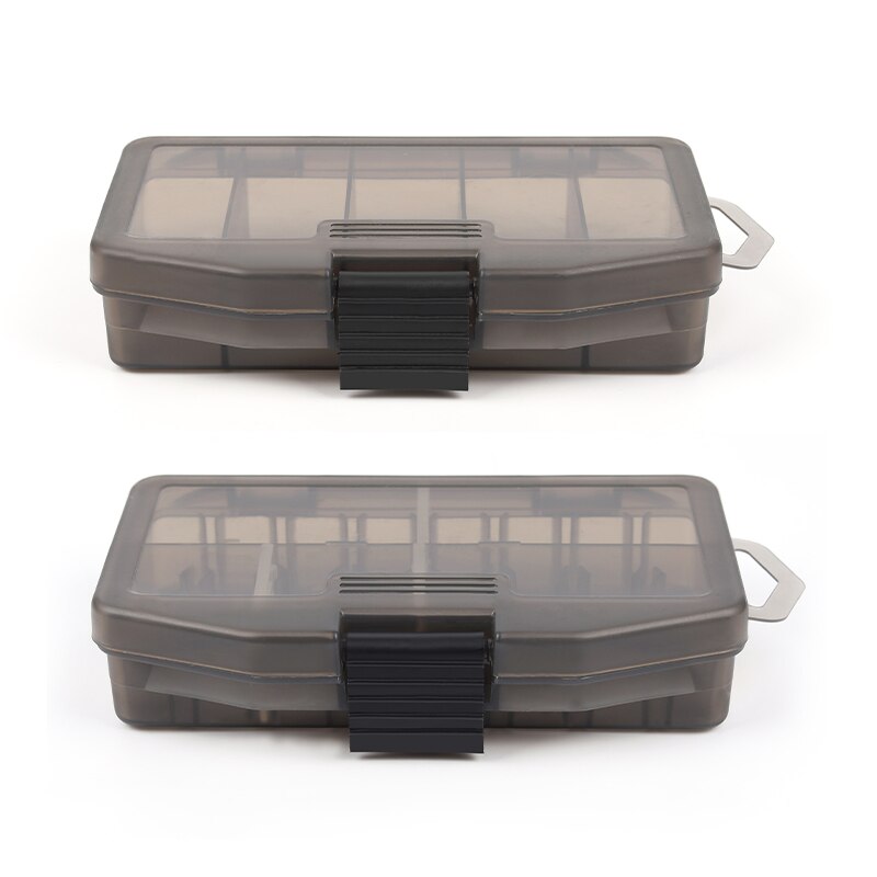 Electronic Parts Plastic Tool Box Wall Hanging Screw Classification Component Organizer Hardware Tool Storage Box Jewelry Case: Two Box