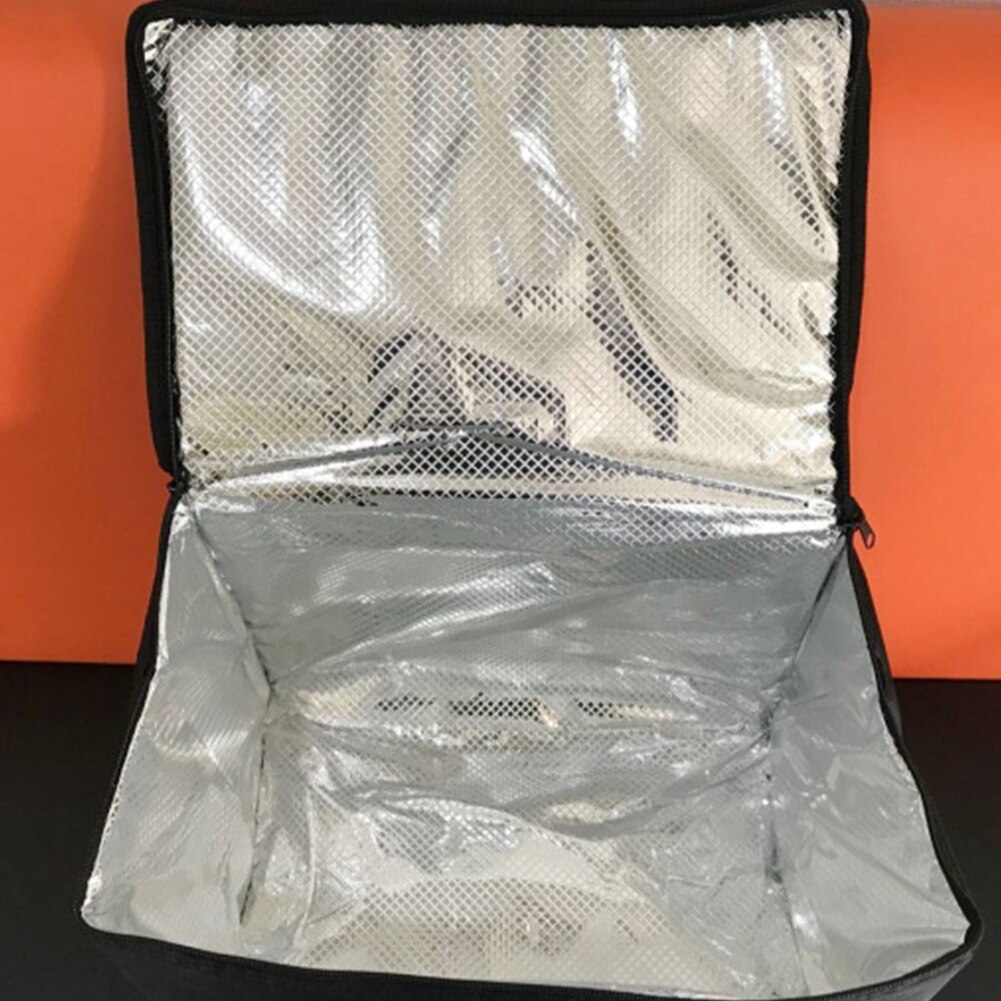 Bolsa de aislamiento térmico portátil para comida, nevera portátil plegable para llevar Pizza, resistente al agua, para comestibles, Picnic, gran restaurante