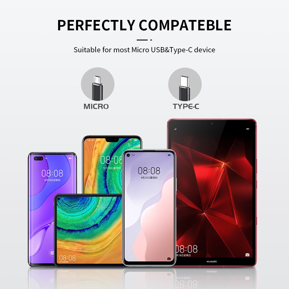 Type-C Micro USB OTG Adapter Cable USB 3.0 2.0 Female To Type C Male Cable Adapter Converter USB-C Cable For Car MP4 Phone