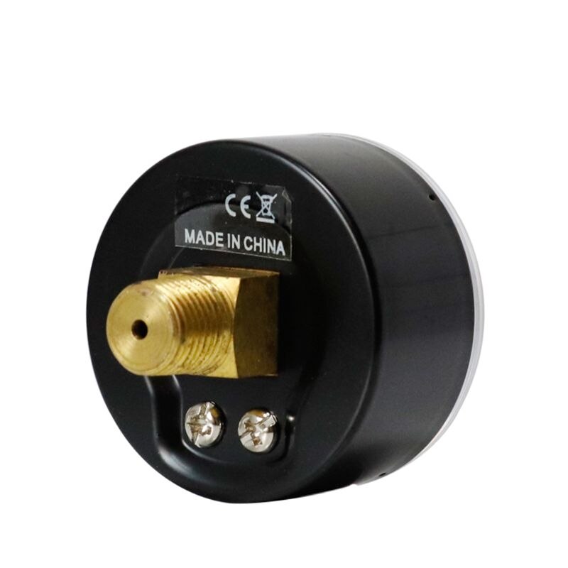 Pressure Gauge 52mm Dial 1/8" BSPT Horizontal 0/15,30,60.100,160,300 PSI & Bar