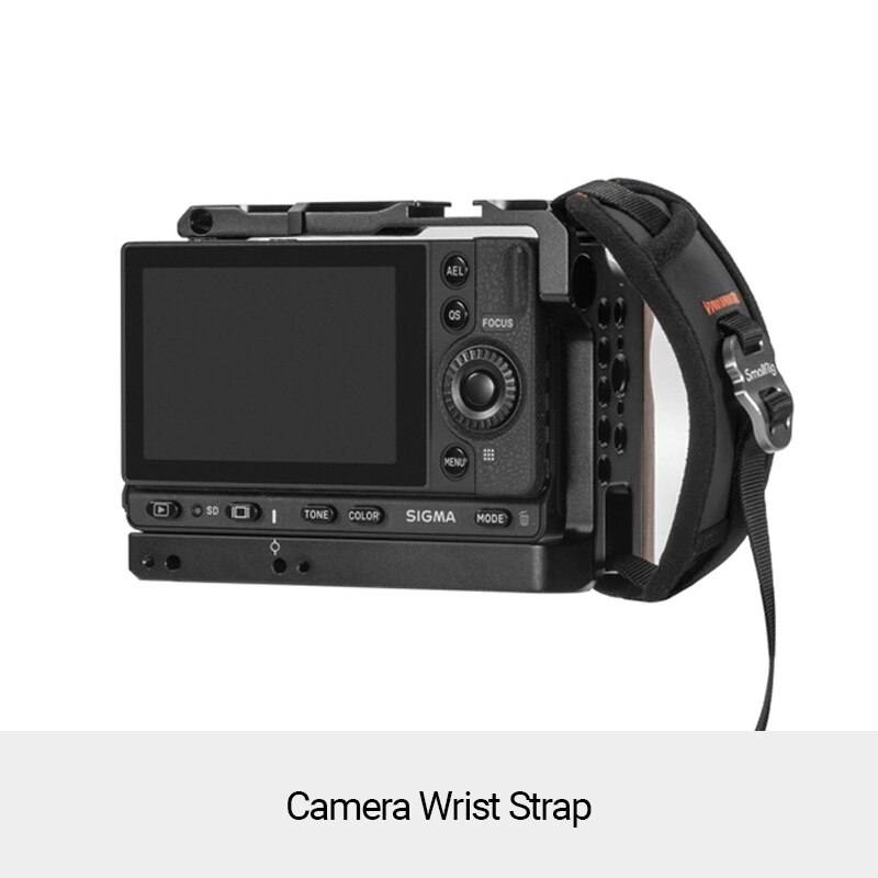 SmallRig-Correa de mano Universal para jaula de cámara, correa de agarre lateral con ranura, correa de mano para jaula SmallRig, soporte para cámara Rig -2456: short