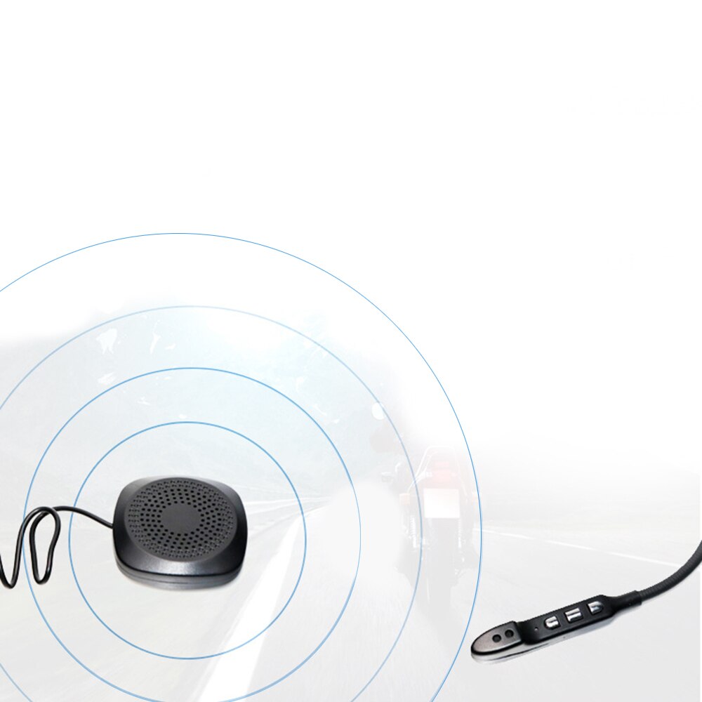 Auriculares inalámbricos para casco de Moto, a prueba de agua, antiinterferencias, manos libres, intercomunicador V4.2 para motocicleta