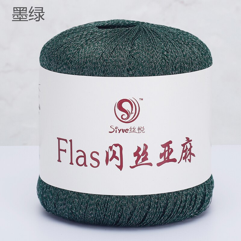 50g/ball Flax Yarn Crochet Line Hand Knit Threads Sew Knitted Yarns Handmade Needlework Crochet Yarn: 36