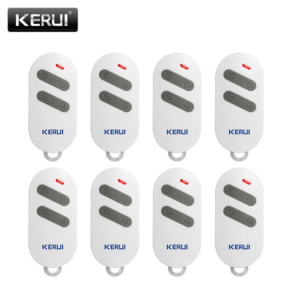 KERUI RC532 Wireless Remote Controller Plastic KeyChain 4 Keys Only For Our Wifi / PSTN / GSM Home Burglar Security Alarm System