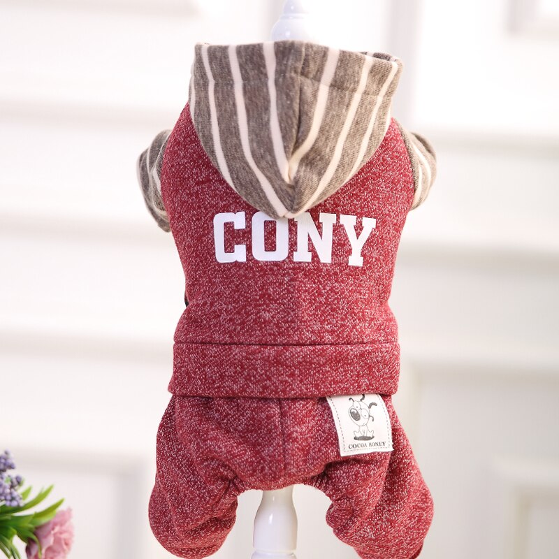 Costume pour animaux de compagnie chats produits pour animaux de compagnie Costume pour animal de compagnie par temps froid chien bas Parkas Costume Hondenjas Hoopet chat fournitures JJ60MM: B / XXL