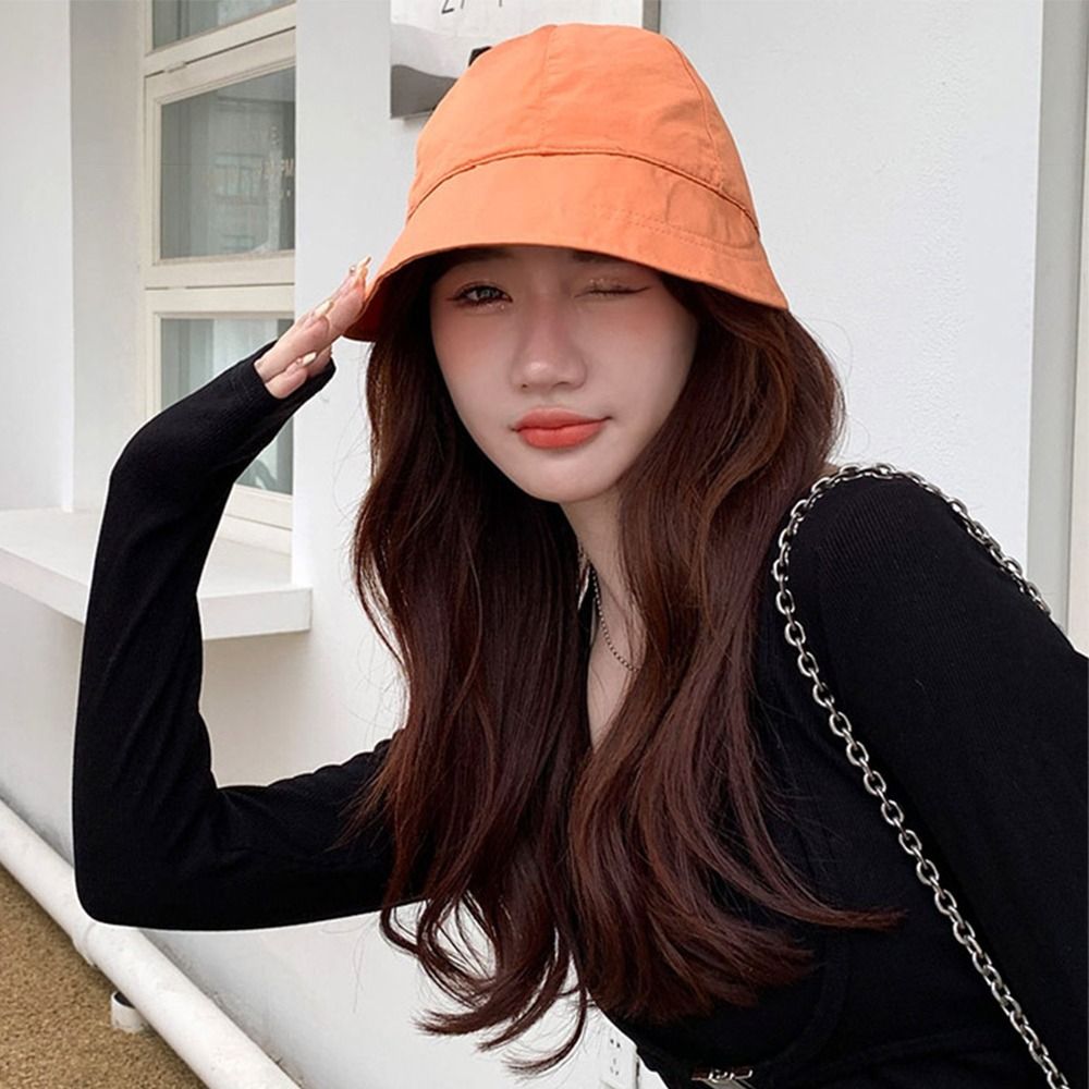 Foldable Wide Brim Sun Hat Drawstring Adjustable Caps for Men Women Beach Hats Summer Quick-drying Visors Fisherman Cap