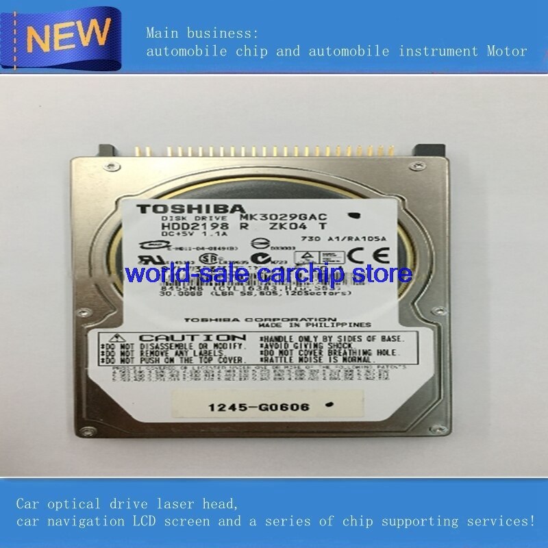 Disque dur MK3029GAC, 30 go, 5V, 1,1a, 8455 mo, pour chrysler, alpine, système audio de navigation