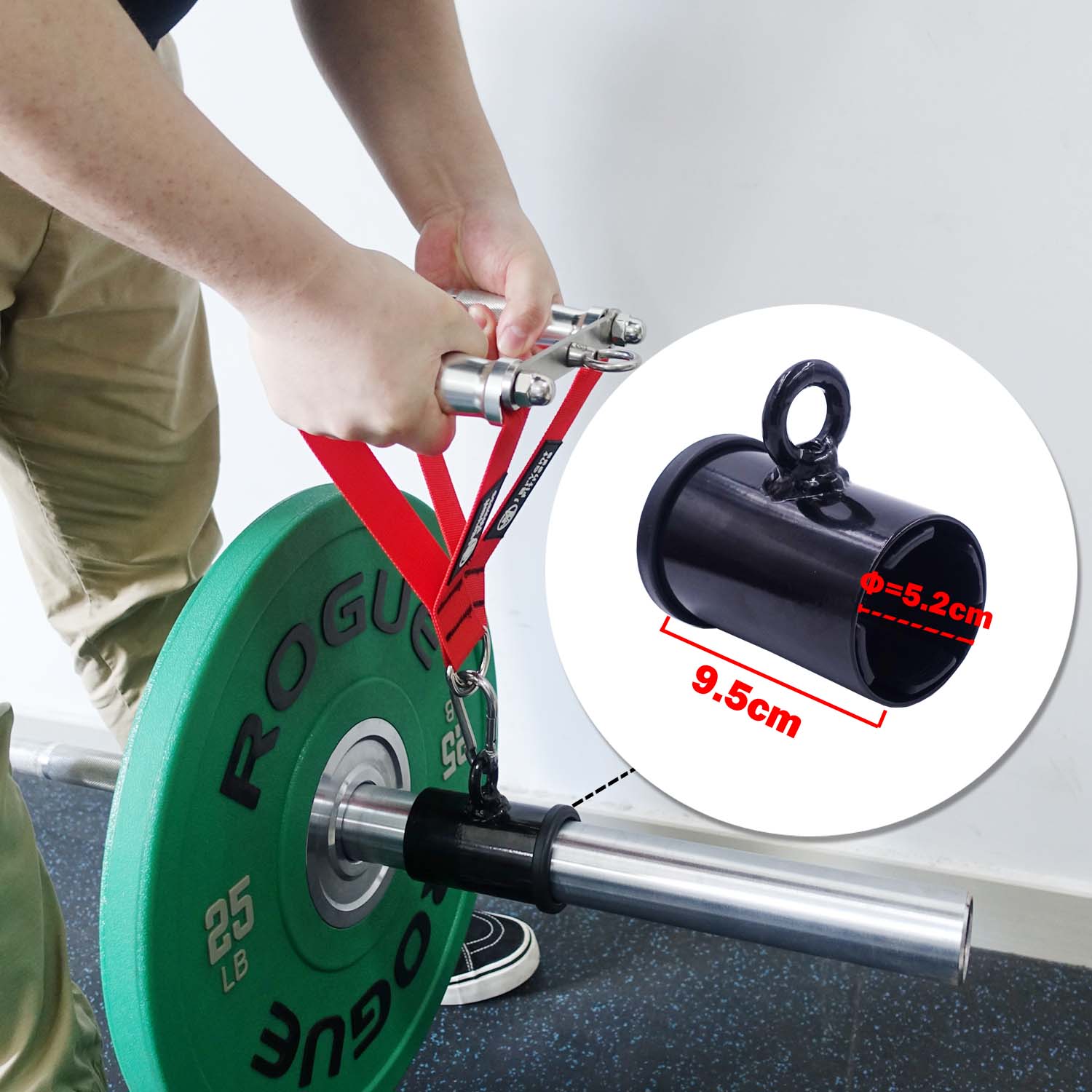 Multifunction Double D Handles Pull Down V Bar Cable Attachment for Seated Rowing T-Bar Landmines Handle Training Accessories