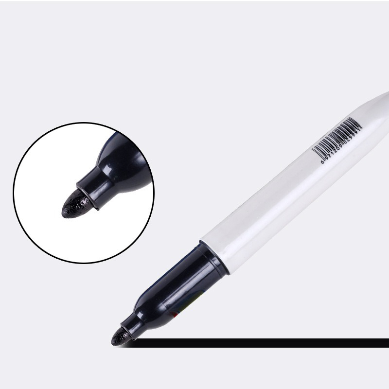 TAIHAO998 Marker Stift Rot Blau Schwarz Marker Stift Öl Schnell trocknend Großen Kopf Stift Lichtecht Farbe Stift Student büro Schreibwaren