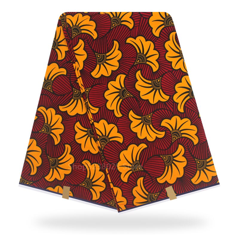 Veritable Wax Veritable Guaranteed Real Dutch Wax 6yard/lot 100% Cotton Veritable Wax African Fabric Print: Color23