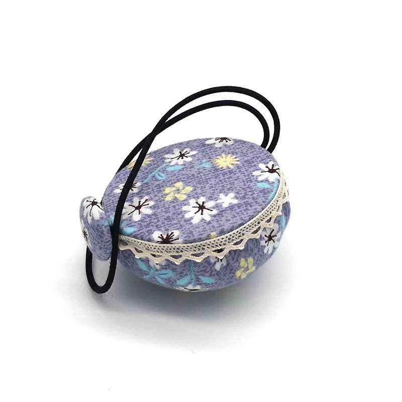 Sewing Pins Accessories Pumpkin Ball Shaped Needle Pin Cushion Pincushion Wrist Strap Stitch Needlework Mat DIY Craft Supplies: E