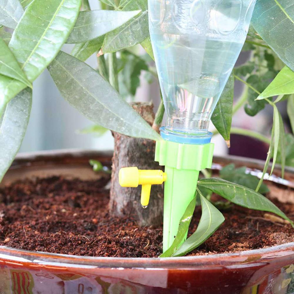 30 st självförsörjande plastbevattningssystem för automatisk droppbevattning inomhus utomhus växt blommatare för växter blomma
