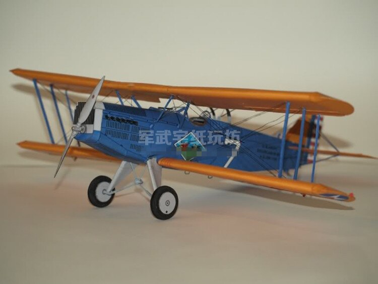 1:33 Scale US Douglas O-2H Scout DIY Handcraft PAPER MODEL KIT Puzzles Handmade Toy DIY