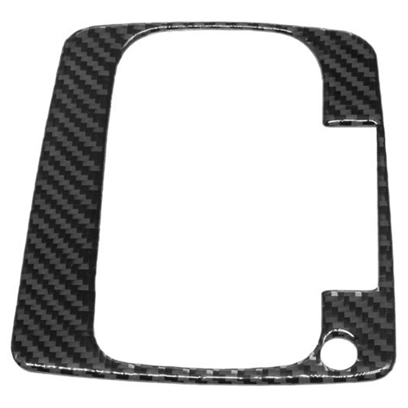Car Gear Shift Panel Cover Sticker Interior Trim Carbon Fiber for Subaru Forester Accessories LHD