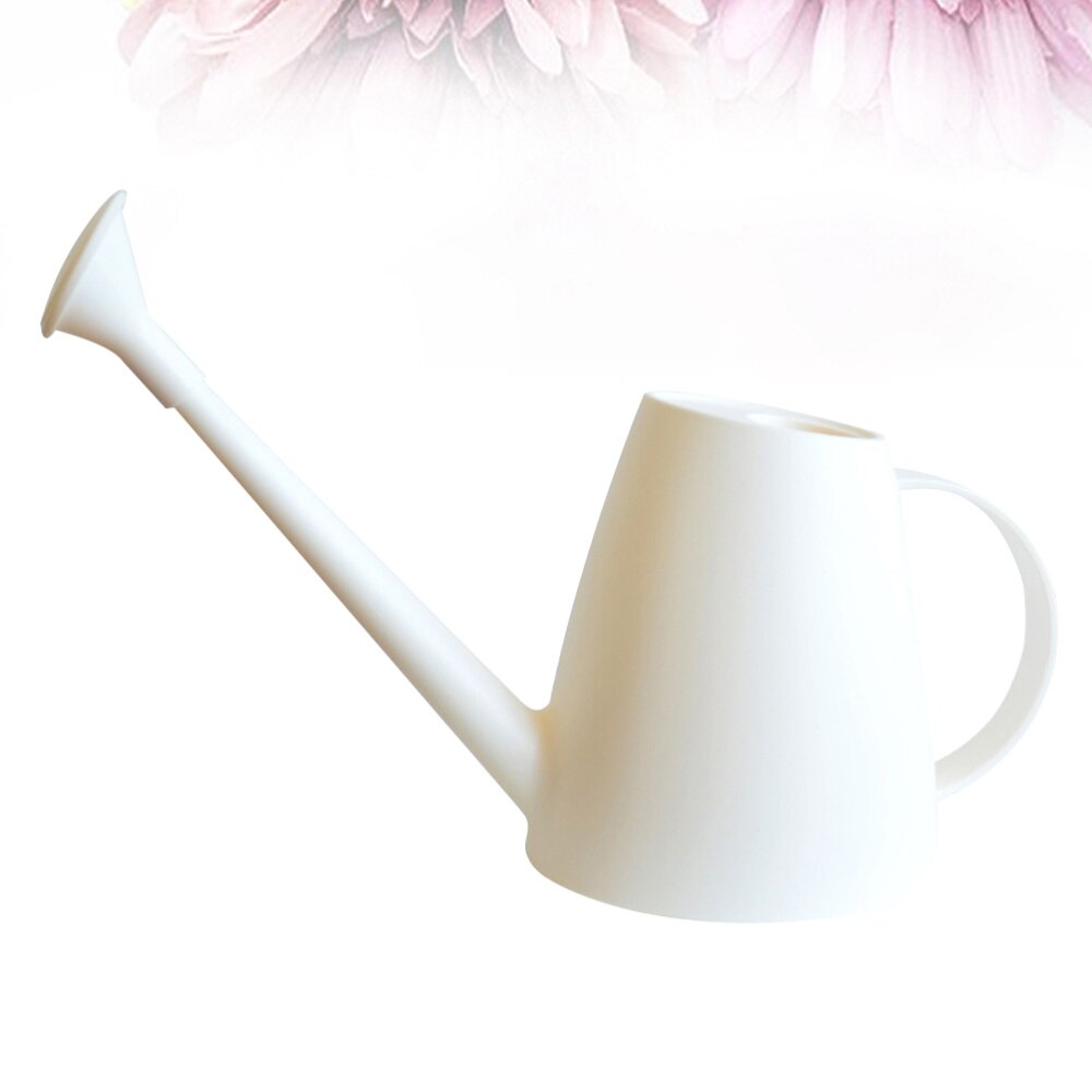 Arrosoir maison arrosoir à longue bouche pour plantes extérieures et d'intérieur (blanc)