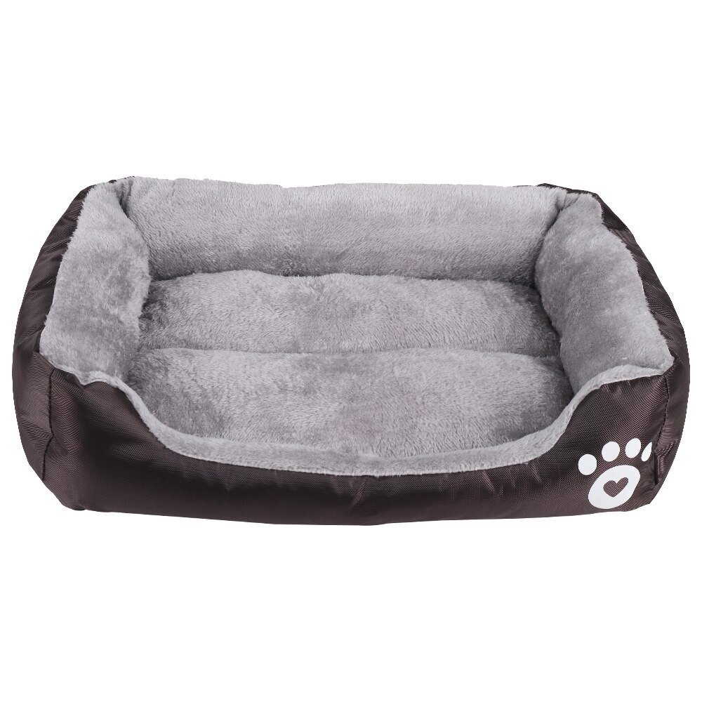 (s -2xl)  katte hundeseng varm hundehus blød fleece rede hundekurve måtte efterår vinter kæledyrsseng til små mellemstore kæledyr: C / Xl80 cm x 65 cm x 17cm