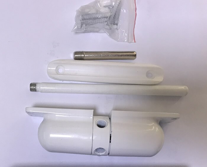 Best-selling in Verenigde Staten home licht lente rail deurdranger, te installeren, deur Hardware