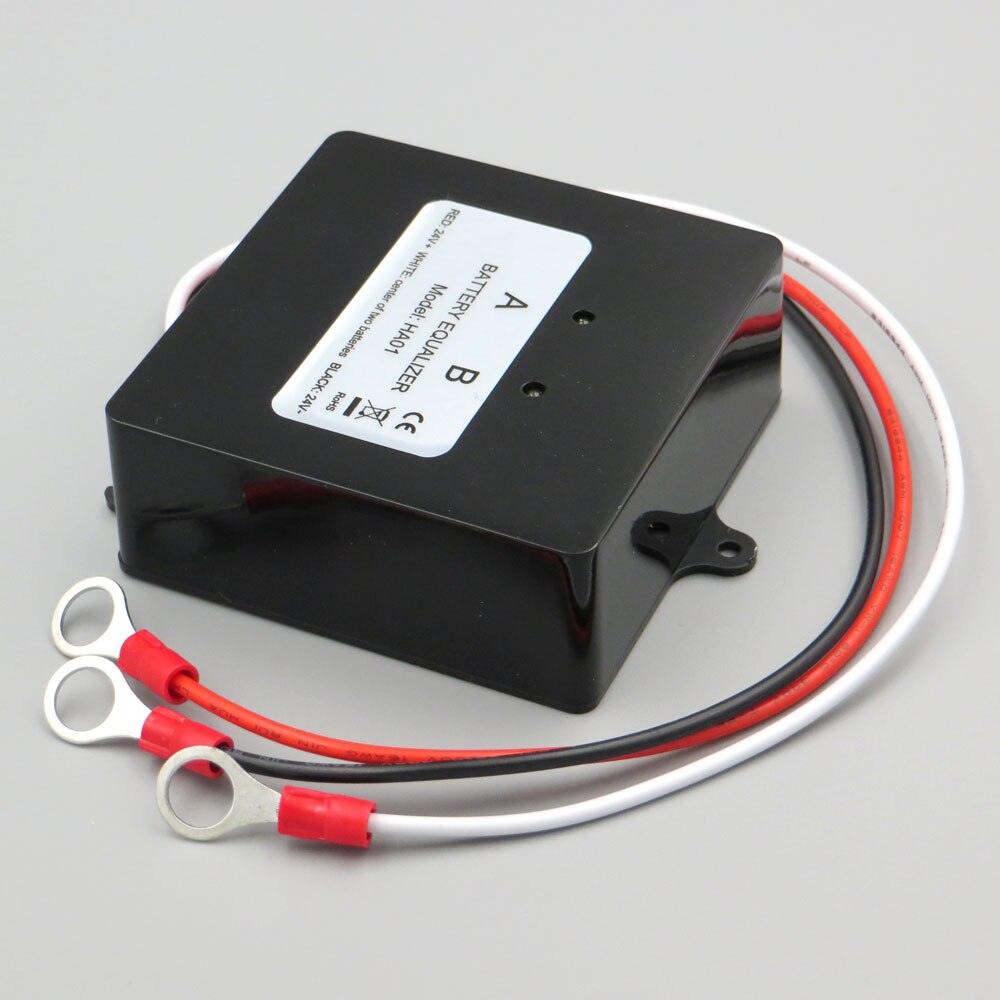 Equilibrador de voltaje HA01 HA02, ecualizador de Batería 2x12V, baterías de plomo ácido AGM de inundación, cargador de batería de plomo y ácido, Regulador en serie