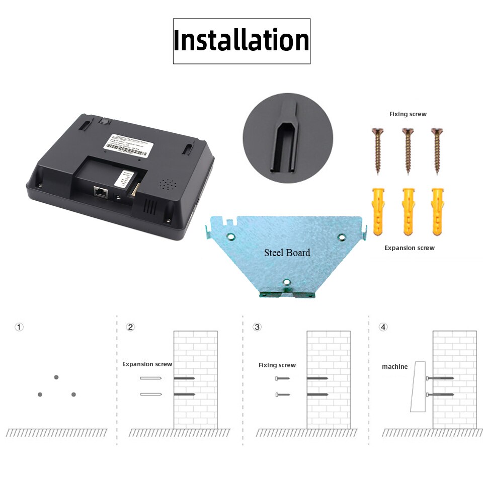Attendance System Fingerprint TCPIP USB Password Access Control Office Employee Smart Clock Recorder Device Biometric Machine
