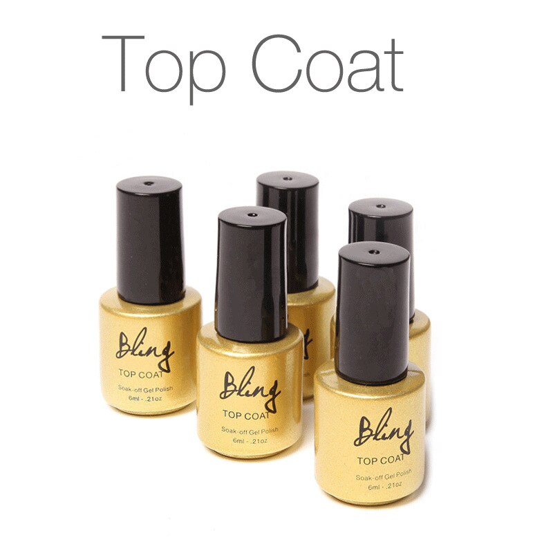 Top & Base Coat 6 ml Verwijderbare Bodem Lijm Super Heldere Sealer 1 Maand Duurzaamheid