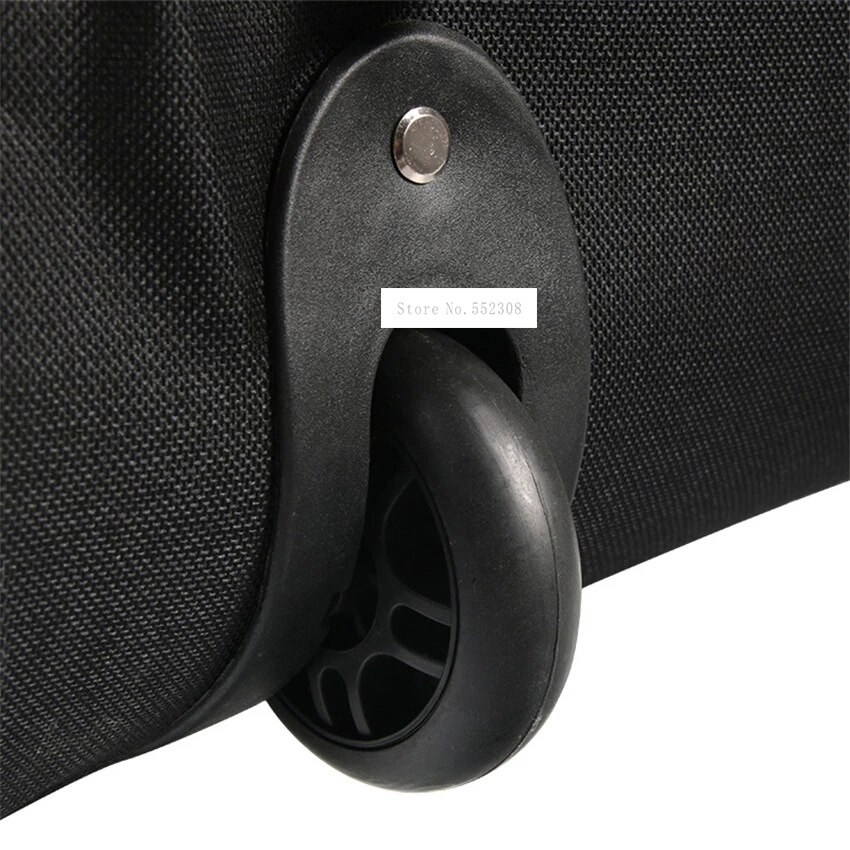 Golfbag reise med hjul stor kapasitet oppbevaringsbag praktisk golf luftfartsveske sammenleggbar flyreiser bag hkb 002