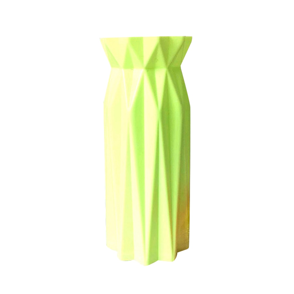Geometric Origami Vase Flower Arrangement Pot Container Home Office Table Decor Arrangement Pot Vase Decoration Home Flower 